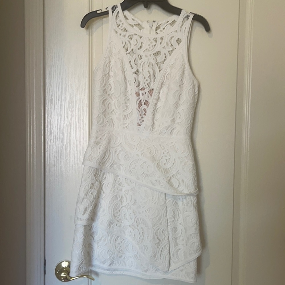 White sexy dress